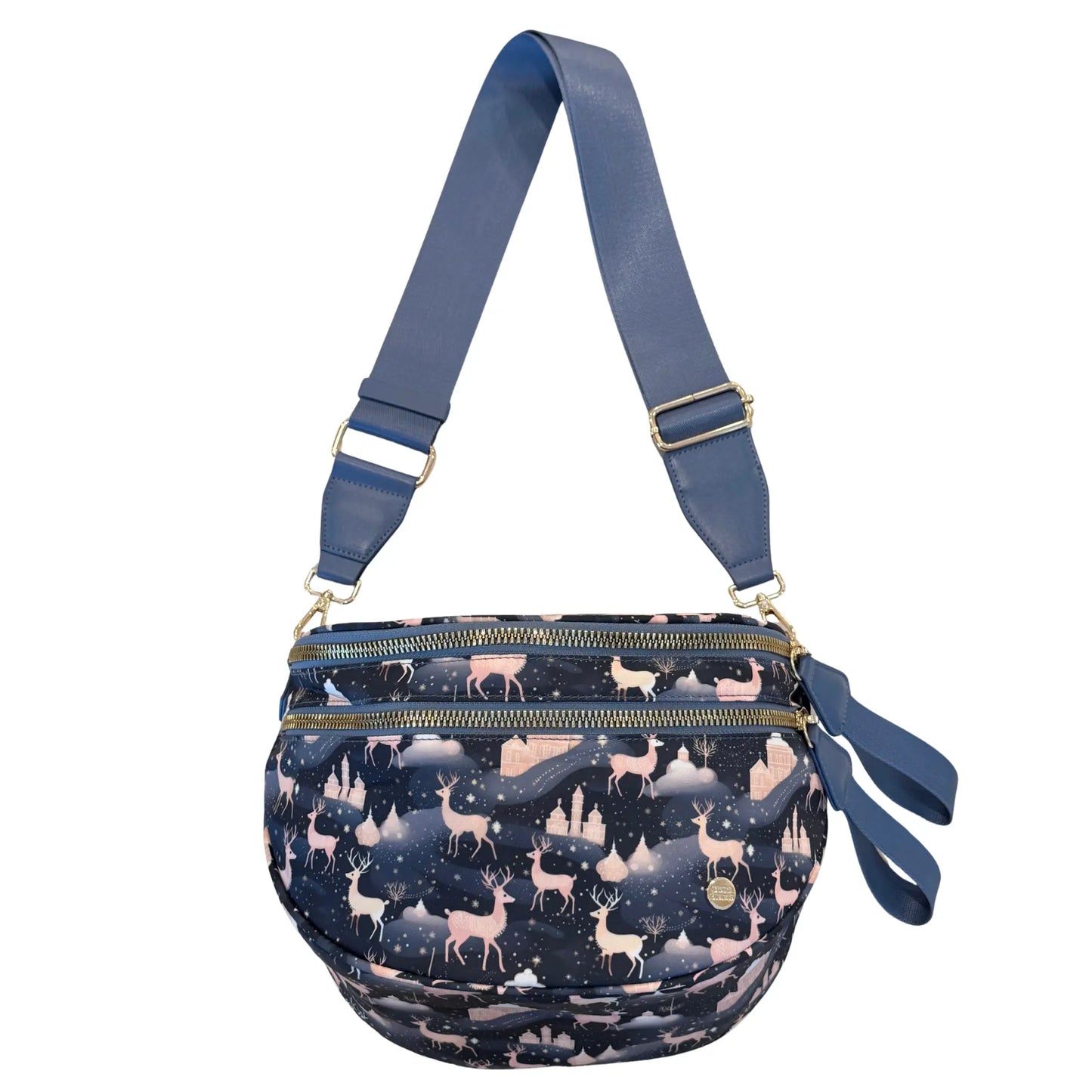 Gold Blush BEST SELLING Nylon Bum Bag Crossbody Bag MORE COLORS! Checkered Bum Bag Versatile Bum Bag